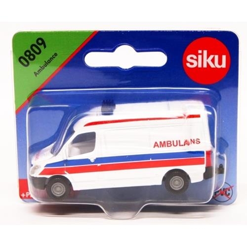 Samochodzik Ambulans model metalowy SIKU S0809